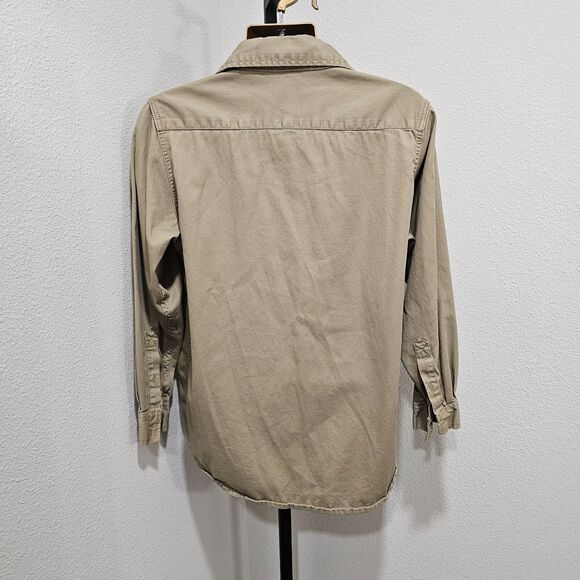 Bocomal FR Shirt Mens Medium Workwear Tan Utility Fire Resistant NEPA2112 CAT2 - Picture 5 of 7